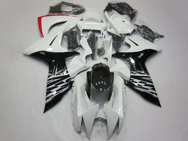 Carenado Moto Suzuki GSXR 600 / GSXR 750 2011-2024 - Blanco Negro Brillante Rojo