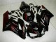 Carenado Moto Honda CBR1000RR 2004-2005 - Negro Brillante Rojo Llama