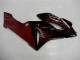 Carenado Moto Honda CBR1000RR 2004-2005 - Negro Brillante Rojo Llama
