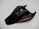 Carenado Moto Honda CBR1000RR 2004-2005 - Negro Brillante Rojo Llama