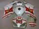 Carenado Moto Honda CBR1000RR 2004-2005 - Blanco Rojo Amarillo San Carlo 58