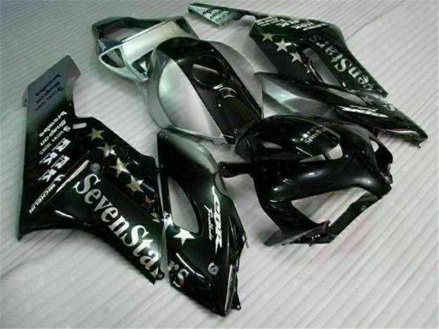 Carenado Moto Honda CBR1000RR 2004-2005 - Plata Negro Brillante SevenStars