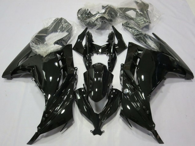 Carenado Moto Kawasaki Ninja 300 2013-2024 - Negro Brillante