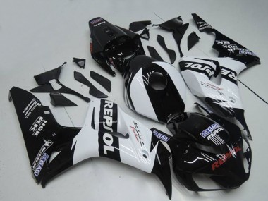 Carenado Moto Honda CBR1000RR 2004-2005 - Blanco Negro Brillante Repsol