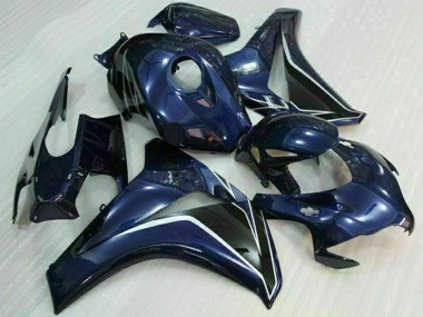 Carenado Moto Honda CBR1000RR 2008-2011 - Azul Oscuro Negro Brillante