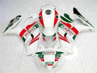 Carenados Moto Honda CBR1000RR 2012-2016 - Blanco Rojo Verde Castrol