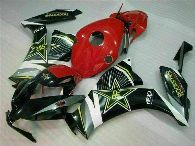 Carenado Moto Honda CBR1000RR 2012-2016 - Rojo Negro Blanco Plata Verde Negro Brillante