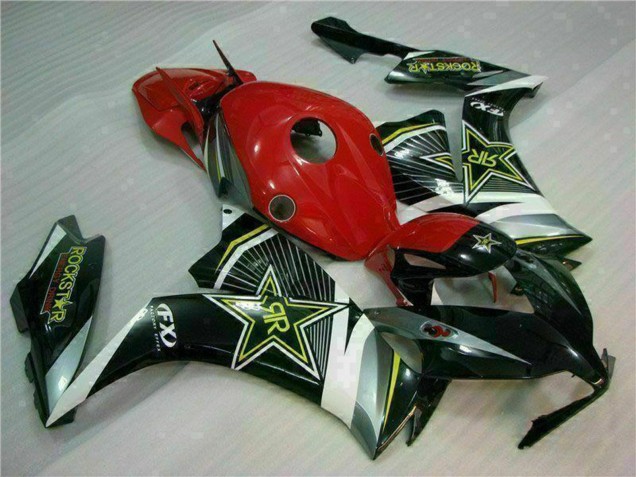 Carenado Moto Honda CBR1000RR 2012-2016 - Rojo Negro Blanco Plata Verde Negro Brillante
