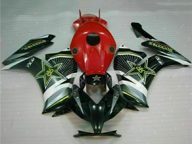 Carenado Moto Honda CBR1000RR 2012-2016 - Rojo Negro Blanco Plata Verde Negro Brillante