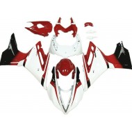 Carenado Moto Triumph Daytona 675 2013-2016 - Blanco Rojo Negro Brillante
