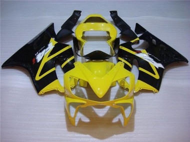 Carenados Moto Honda CBR600 F4i 2001-2003 - Amarillo Negro Brillante