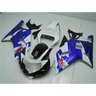 Carenado Moto Suzuki GSXR 600/750 2001-2003 - Blanco Azul Negro
