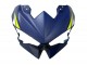 Carenado Moto Kawasaki Ninja 500 EX500R 2024-2025 - Azul Blanco Amarillo Plata Negro