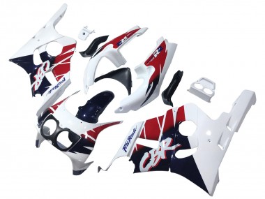 Carenado Moto Honda CBR400RR NC29 1990-1999 - Blanco Rojo Azul Oscuro Fireblade