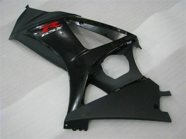 Carenado Moto Suzuki GSXR 1000 2007-2008 - Negro Brillante Negro Mate Rojo
