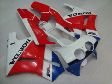 Carenado Moto Honda VFR400R NC30 1988-1992 - Blanco Rojo Azul