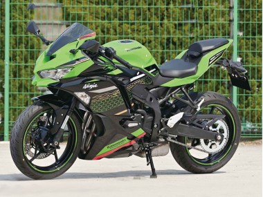 Carenado Moto Kawasaki ZX25R ZX-25R 2019-2025 - Verde Negro Rojo Honeycomb