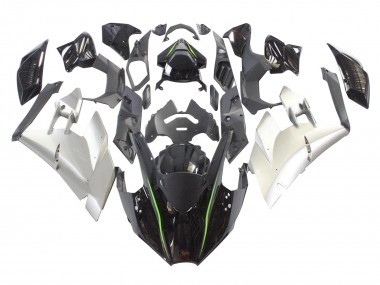 Carenado Moto Kawasaki Ninja H2 2015-2022 - Negro Plata Verde