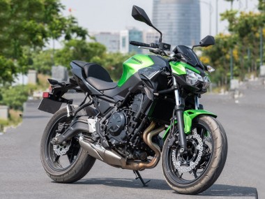 Carenado Moto Kawasaki Ninja Z650 2020-2023 - Verde Negro