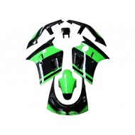 Carenado Moto Kawasaki ZXR250 1989-1990 - Verde Negro Brillante