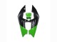 Carenado Moto Kawasaki ZXR250 1989-1990 - Verde Negro Brillante Elf Touch4 Bridgestone