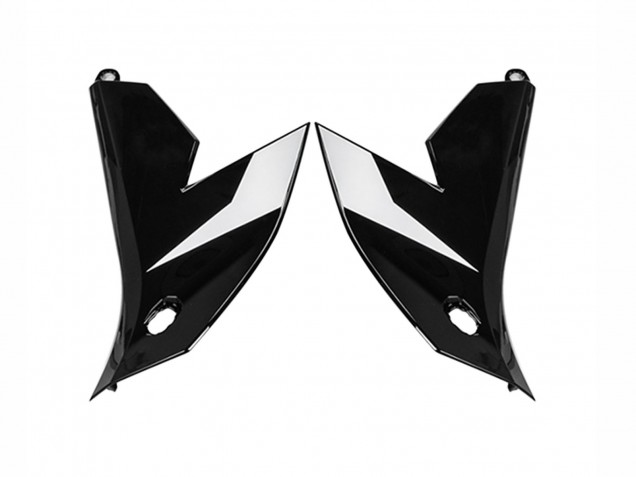 Carenado Moto Kawasaki Versys 650 2022-2025 - Negro Brillante Blanco
