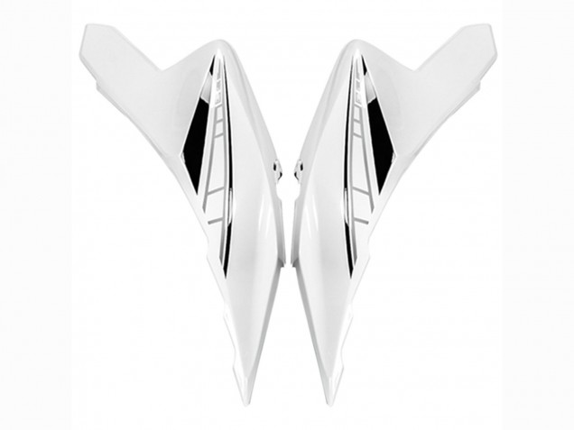 Carenado Moto Kawasaki Versys 650 2022-2025 - Negro Brillante Blanco