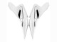 Carenado Moto Kawasaki Versys 650 2022-2025 - Negro Brillante Blanco