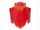 Carenado Moto Kawasaki Versys 650 2022-2025 - Rojo Negro