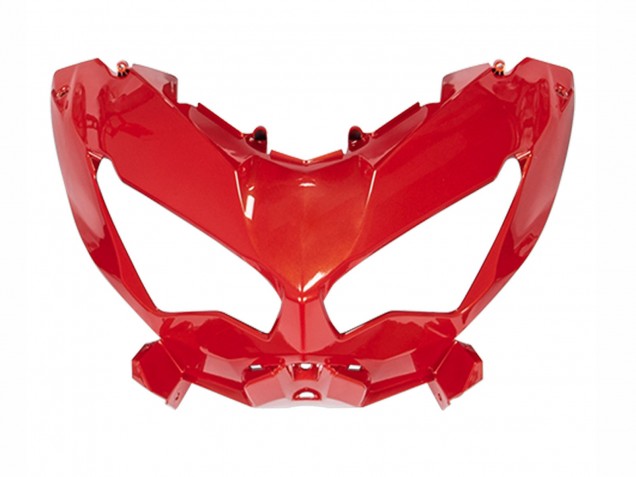Carenado Moto Kawasaki Versys 650 2022-2025 - Rojo Negro