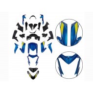 Carenado Moto Suzuki GSX-S 1000 2015-2020 - Negro Azul