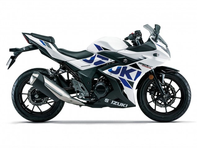 Carenado Moto Suzuki GSX250R 2017-2020 - Blanco Azul Negro