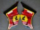 Carenado Moto Suzuki RG400 RG500 RG400/500 1984-1987 - Rojo Amarillo Negro 7