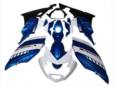 Carenado Moto BMW K1200S 2005-2010 - Blanco Azul