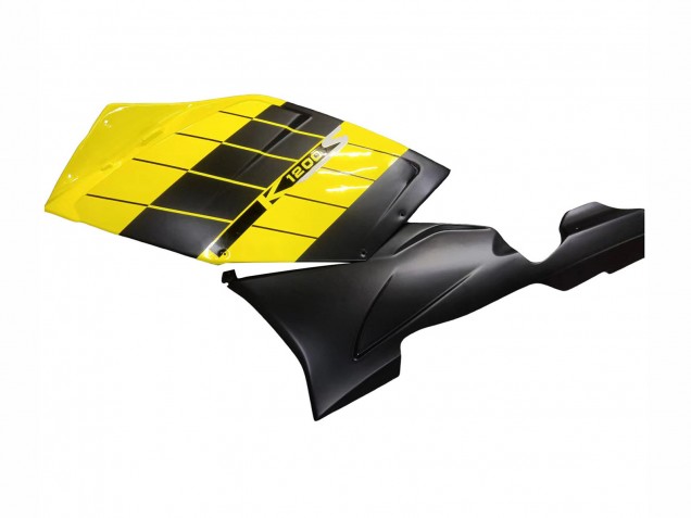 Carenado Moto BMW K1200S 2005-2010 - Amarillo Plata Negro Mate