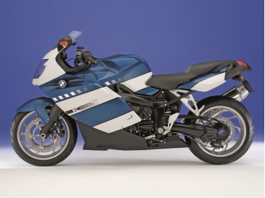 Carenado Moto BMW K1200S 2005-2010 - Blanco Azul Oscuro