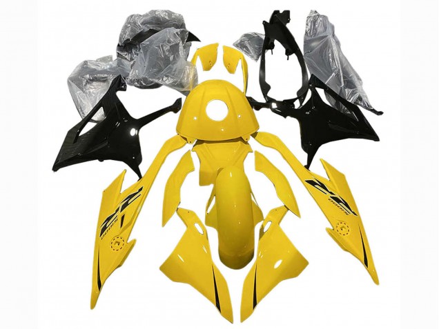 Carenado Moto BMW S1000RR 2023-2024 - Amarillo Negro Brillante