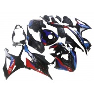 Carenados Moto BMW S1000RR 2023-2024 - Negro Azul Rojo
