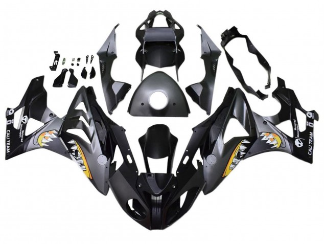 Carenado Moto BMW S1000RR 2017-2018 - Gris Negro Amarillo Tiburón