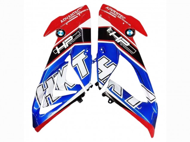 Kits Carenado Moto BMW S1000RR 2017-2018 - Blanco Azul Rojo Negro Brillante