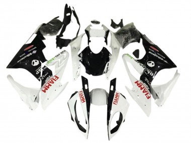 Carenado Moto BMW S1000RR 2017-2018 - Blanco Negro Fiamm