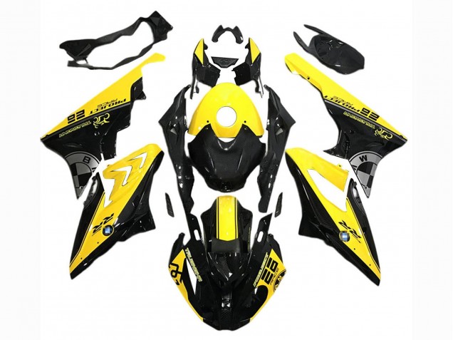 Carenado Moto BMW S1000RR 2017-2018 - Amarillo Negro