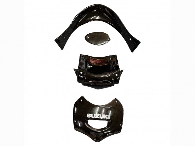 Carenado Moto Suzuki GSX600F/GSX750F 2004-2006 - Negro Brillante Rojo Llama