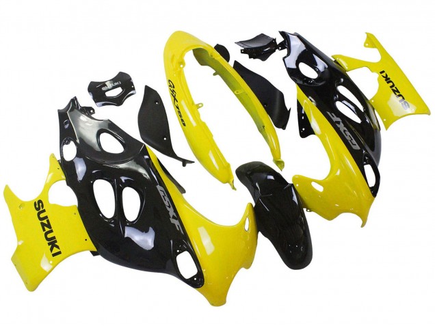 Carenado Moto Suzuki GSX600F/GSX750F 2004-2006 - Negro Brillante Amarillo