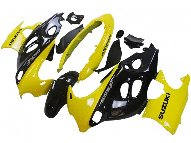 Carenado Moto Suzuki GSX600F/GSX750F 2004-2006 - Negro Brillante Amarillo