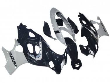 Carenados Moto Suzuki GSX600F/GSX750F 2004-2006 - Negro Brillante Gris