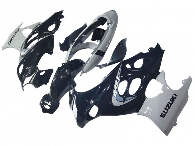 Carenados Moto Suzuki GSX600F/GSX750F 2004-2006 - Negro Brillante Gris