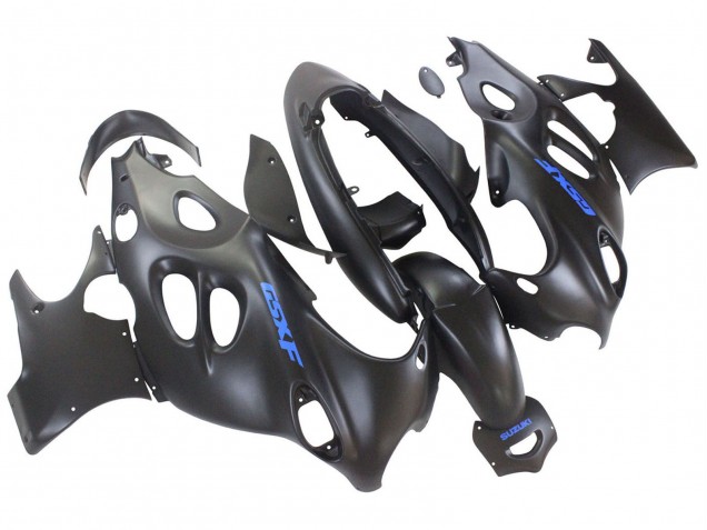 Carenado Moto Suzuki GSX600F/GSX750F 2004-2006 - Negro Mate Azul Logo