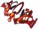 Carenado Moto Suzuki GSX600F/GSX750F 2004-2006 - Burnt Naranja Blanco Logo