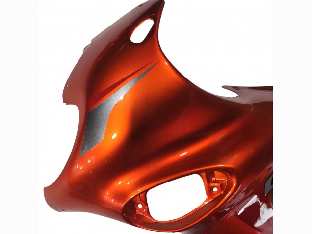 Carenado Moto Suzuki GSX600F/GSX750F 2004-2006 - Burnt Naranja Blanco Logo
